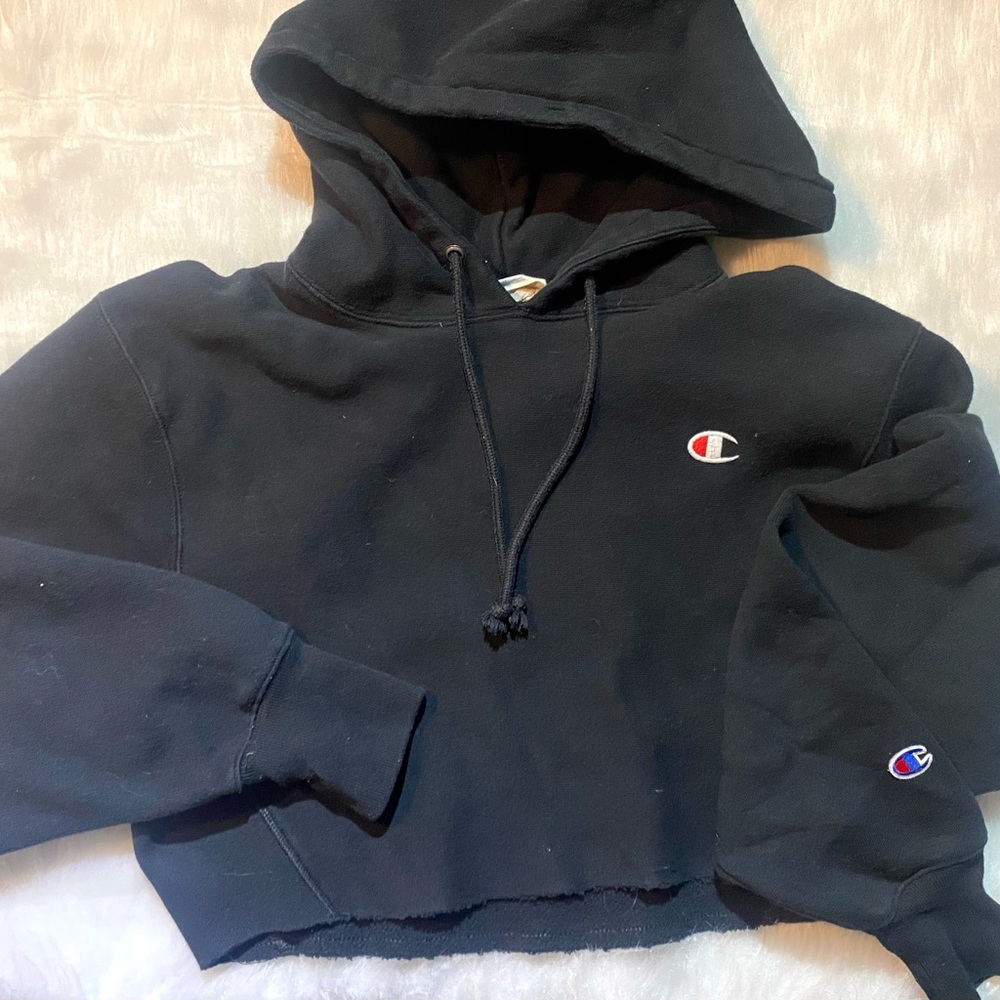 Cropped Champion Hoodie